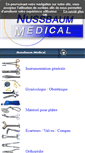 Mobile Screenshot of nussbaum-medical.fr